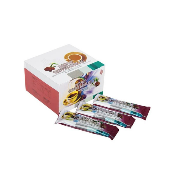 Café instantané avec Kacip Fatimah, Ganoderma et Collagène