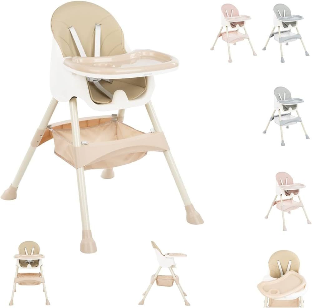 Chaise Haute Pliable Pour Bébé, Sécuritaire Pour Les Enfants