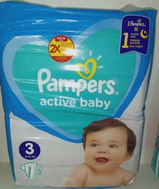 Couche Pampers Taille 3