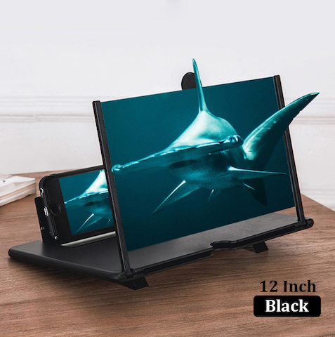 Amplificateur 3D Ecran Téléphone Portable Support Bureau - 12"