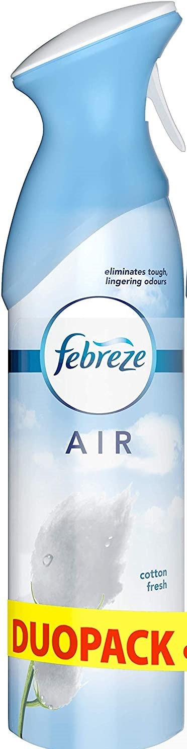 Désodorisant Febreze Brume d'Air Pureté de coton 300 ml - Neutralisateurs  d'odeurs