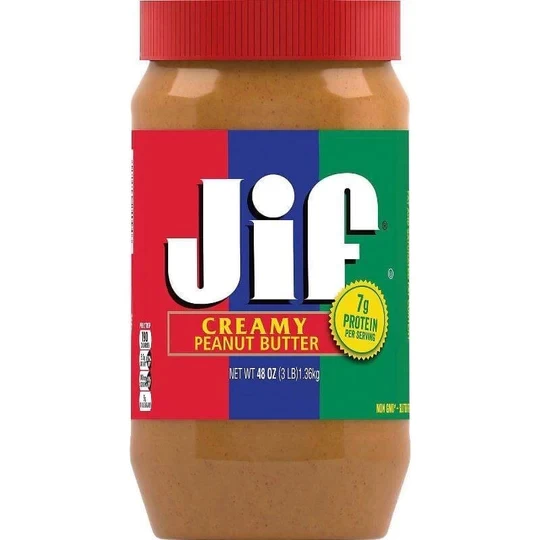 Jif Beurre Crémeux 48 Oz 1,36 Kg 7g Protéines