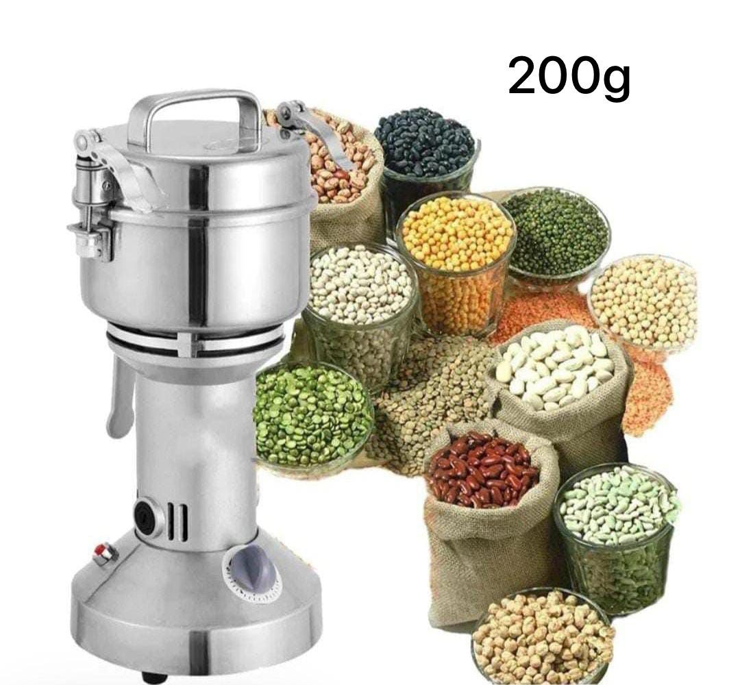 stainless steel Machine Broyeur Grain Épice Céréales 200G