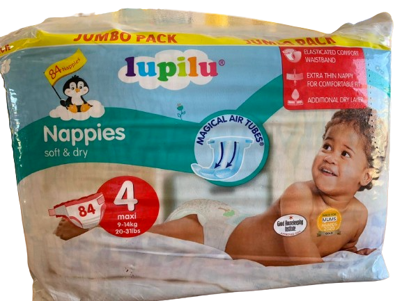 Pampers Couches Baby Dry Maxi Plus taille 4+