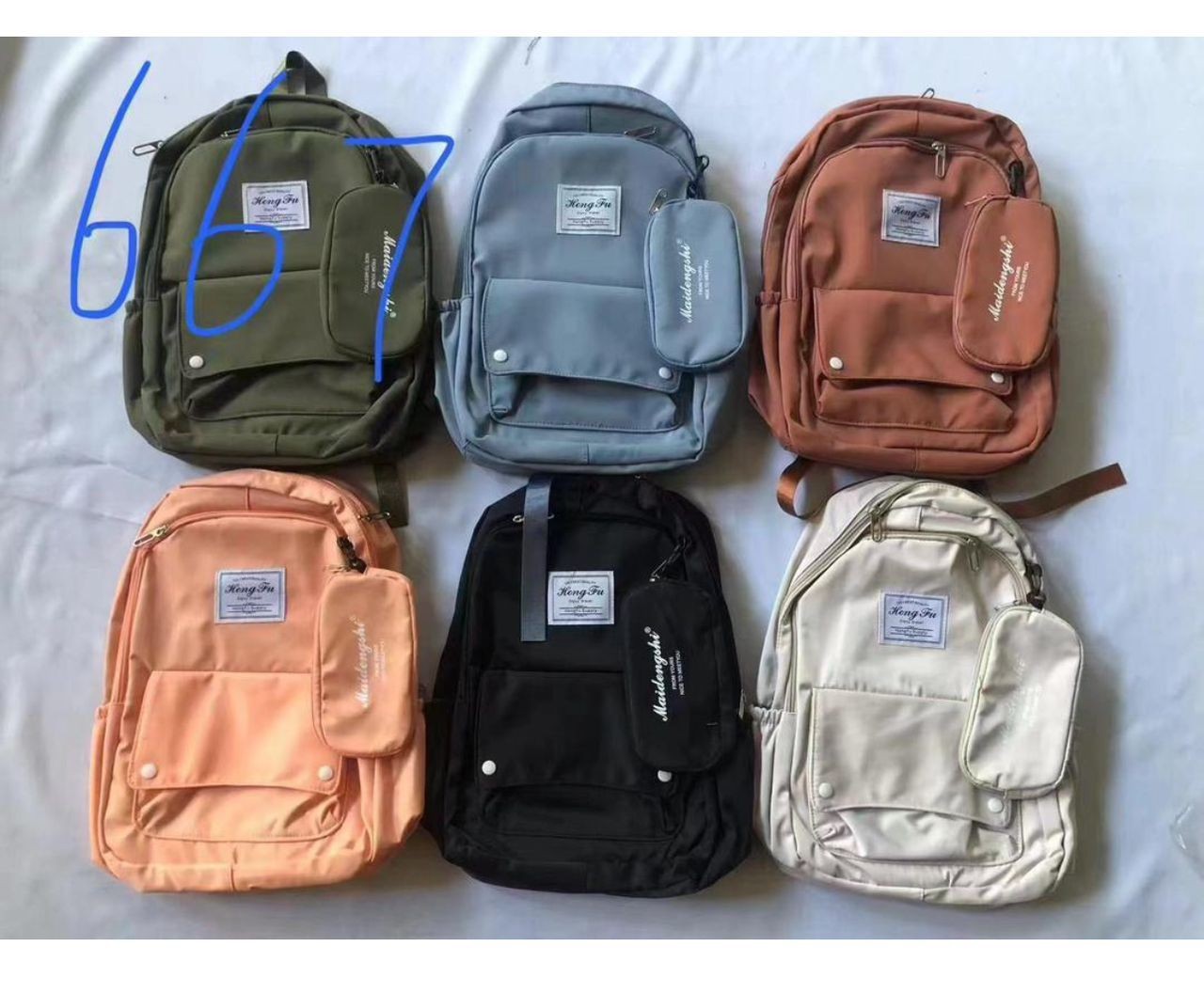 Sac à Dos Scolaire pour Filles garçon Sac à Dos Esthétique Cartable Scolaire