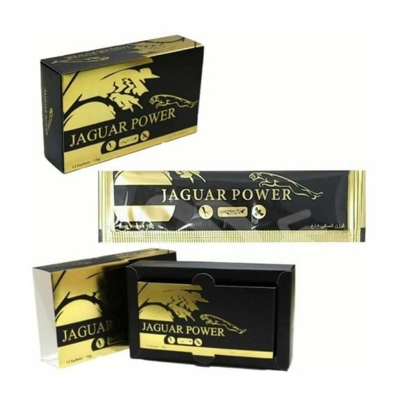 Jaguar Power - Miel aphrodisiaque Carton de 12 Sachets
