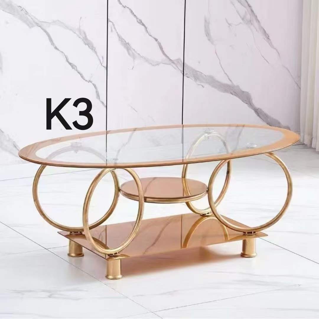 Table Vitré Central, Meuble De Maison, Table De Salon, Table De Chambre