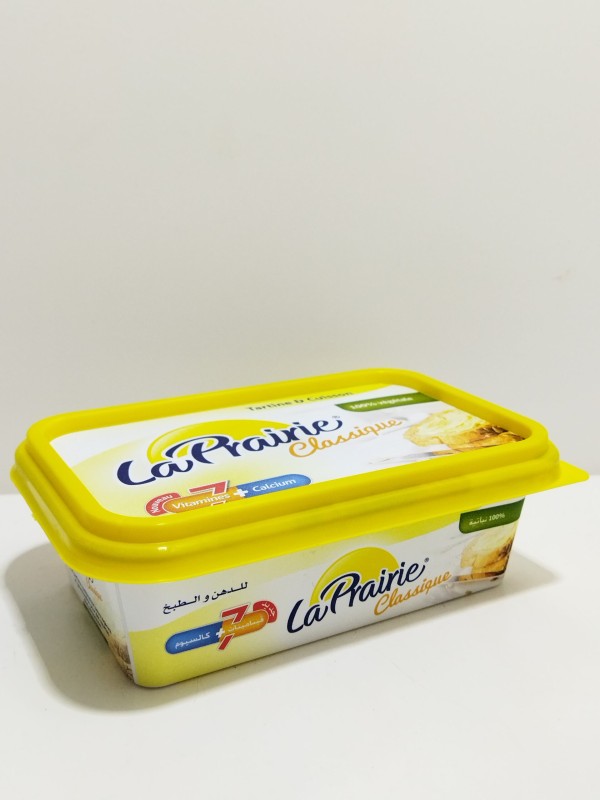 MARGARINE LA PRAIRIE CLASSIQUE 100% VÉGÉTALE 250G
