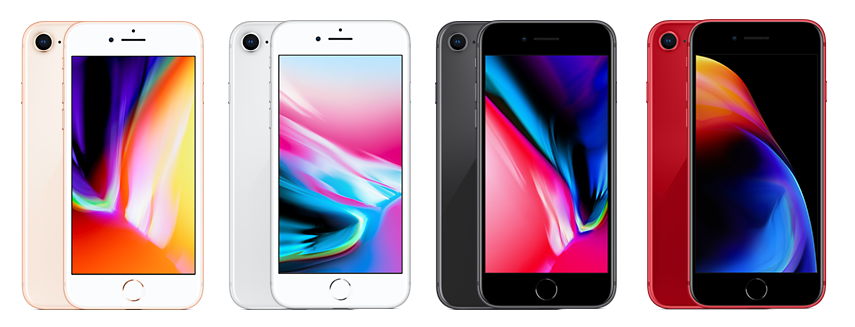 Apple iPhone 8 simple Original 64 GO aluminium de qualité - Écran Retina HD de 4,7" - Caméra 12MP avec OIS et vidéo