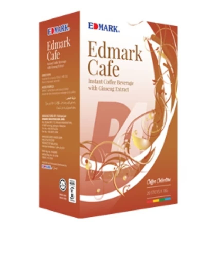 Ginseng Café De Edmark, Pour Rend Le Cerveau Et La Mémoire Très Vifs, Accélère Les Visuelles Et Auditives