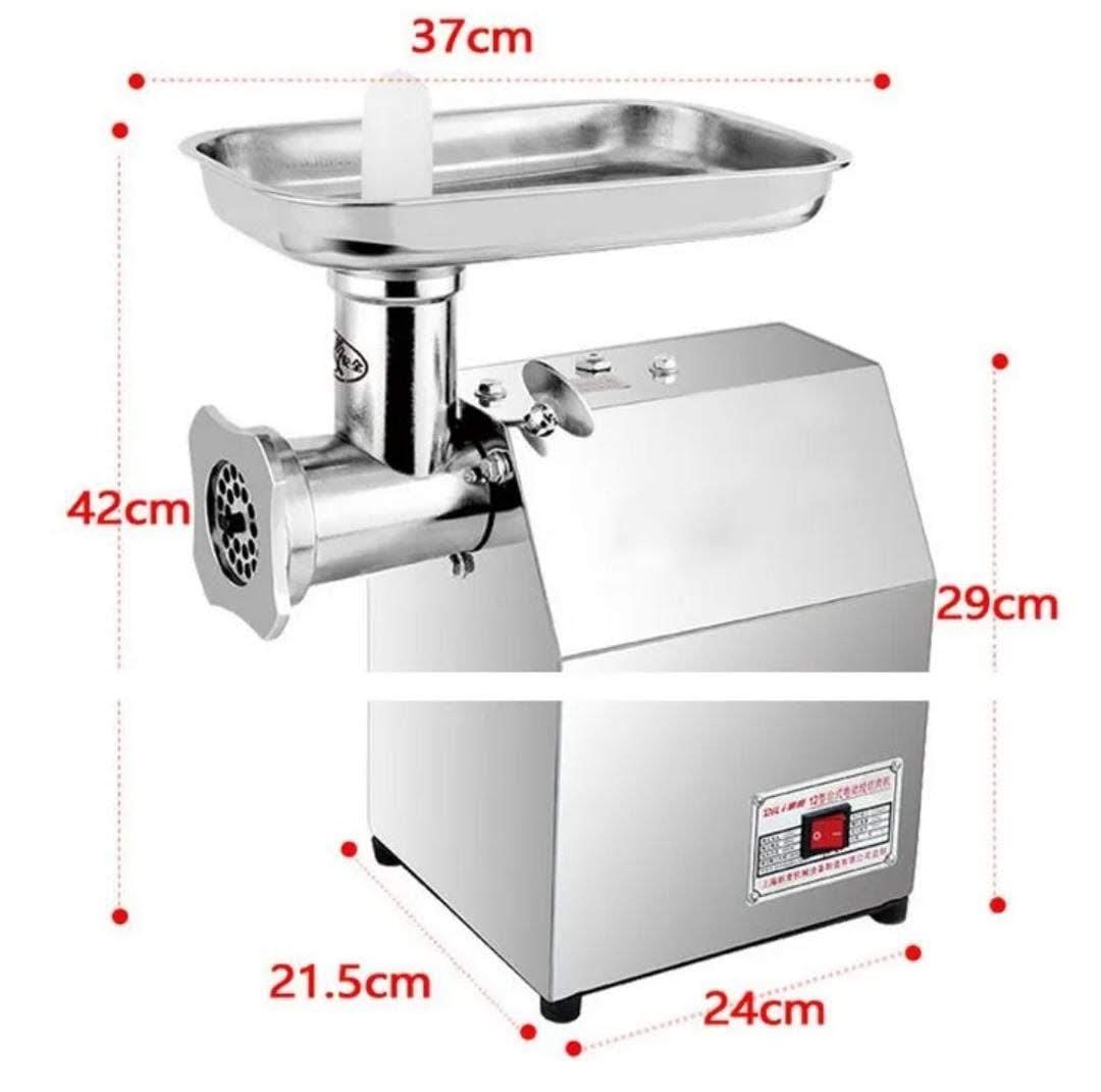 Hachoir À Viande Electrique Multifonctionnel, Appareil De Remplissage Domestique En Acier Inoxydable, Machine Commerciale De Bureau Pour Saucisses Et Lavement