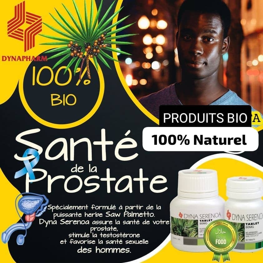 Dyna Serenoa Santé de la Prostate 100% Bio