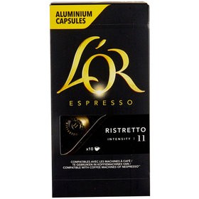 Paquet De 10 Capsules L'OR Forza Intensité 9 Compatible Nespresso