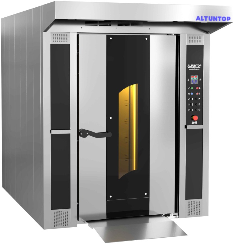 FOUR À CHARIOT ROTATIF