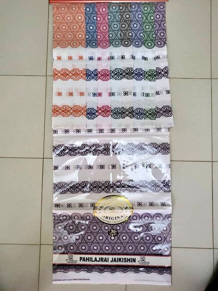 Voile feulerte de 30 yars par pièce