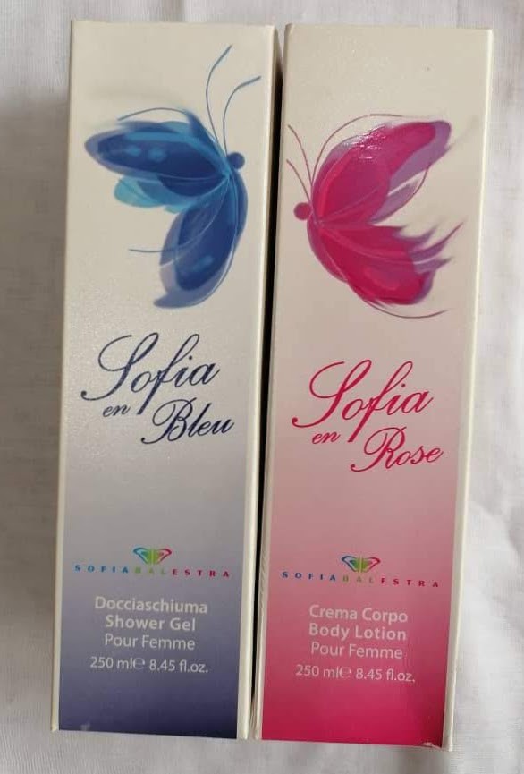 Sofia Balestr En Rose Et Bleu Eau De Toilette Pour Femme 250ml
