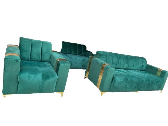 Meubles Casa Moderne Canapé De Style Traditionnel Chesterfield Chaise Coupe Canapé En Tissu Définit Pour La Maison Avec Inoxydable Jambe