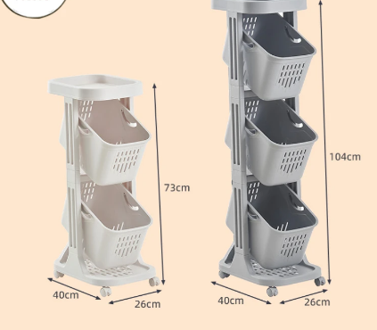 Étagère de rangement Mobile sur pied, cuisine, salon, salle de bain, armoire à fentes Simple et moderne, meubles de maison
