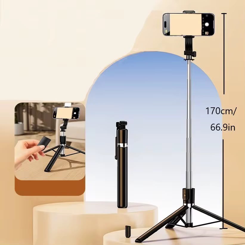 Perche à selfie et trépied sans fil – Support pour téléphone portable Dimensions 298*51*35 mm