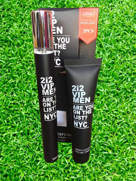 Paquets De Parfum Pour Homme Et Pour Femme 2i2 Vip Men  Are You The List Nyc Body  35 Ml