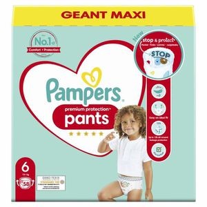 Pampers - Pantalon sec pour bébé - Taille 6 - Mega Pack - Pantalon