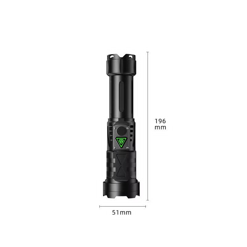 Lampe Torche LED Rechargeable Haute Puissance – Portée 260m