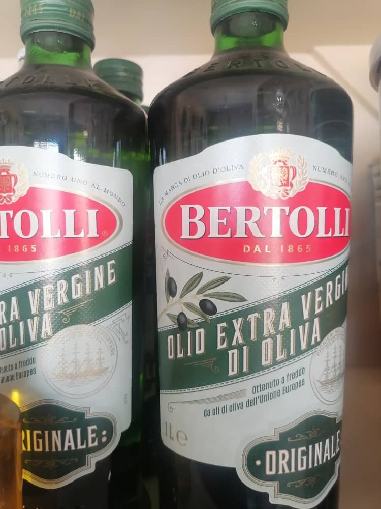 Huile D'olive Bertolli Extra Vierge Biologique Goût Riche Huile D'olive