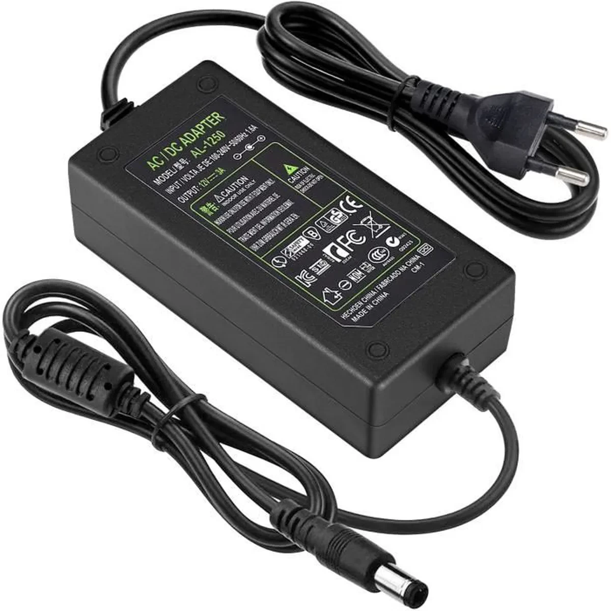 Generix Adaptateur d' Alimentation 12V 2A Chargeur 12 V