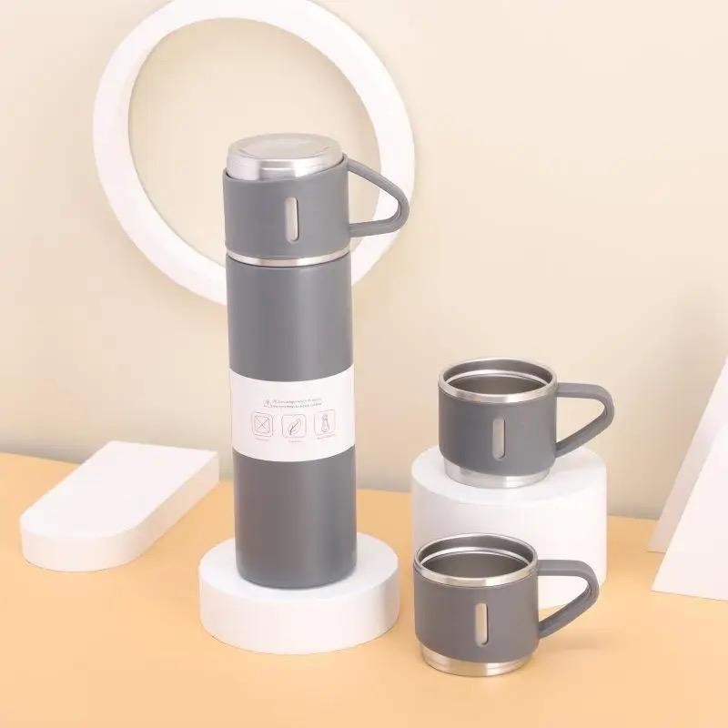 Bouteille Thermos de 500ML En Acier Inoxydable, Bouteille D'eau Pour Voyage D'affaires