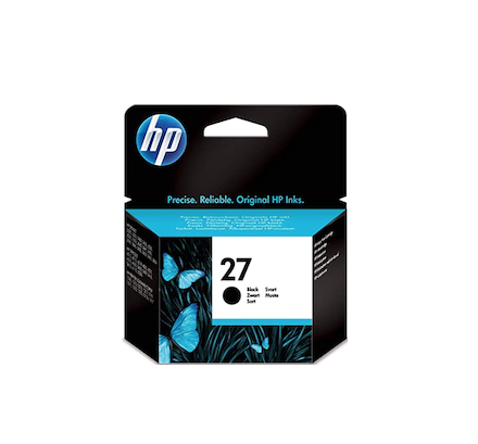 HP 27 Cartouche d'Encre Noir Authentique (C8727AE)