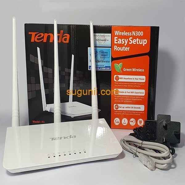 Tenda F3 300Mbps Wireless Router