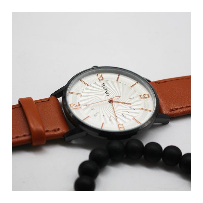 Montre Homme - 136912 - Bracelet En Simili Cuir Rolhs MR TB R1