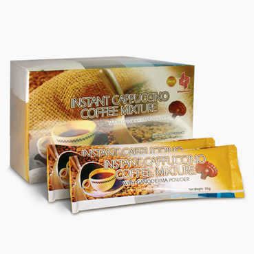 Cafe Cappuccino avec Ganoderma