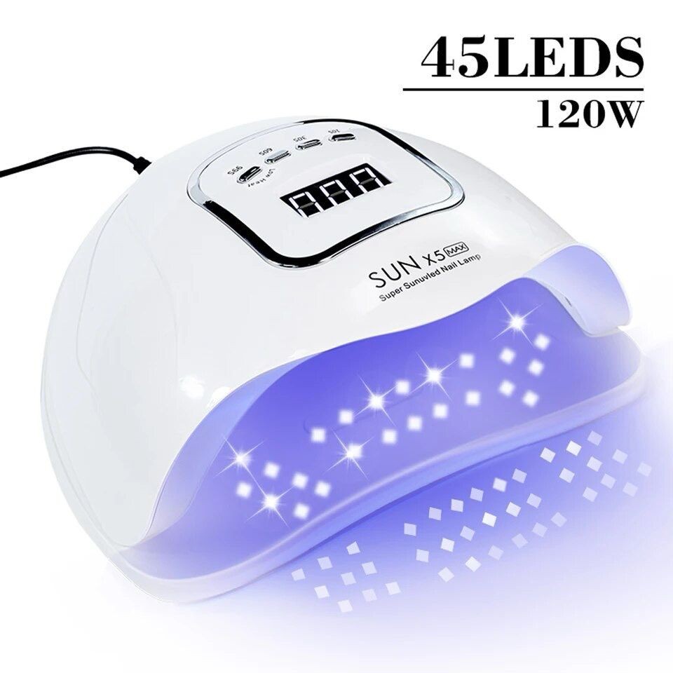 Lampe de séchage UV LED pour vernis à ongles gel, lampe de cabine, machine de photothérapie, fournitures pour professionnels, N64 - Grand Modèle
