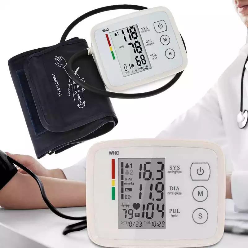 kit santé: Tensiomètre bras detecteur de pression arterielle et  hypertension, Oxymètre de pouls au doigt indicateur de satura