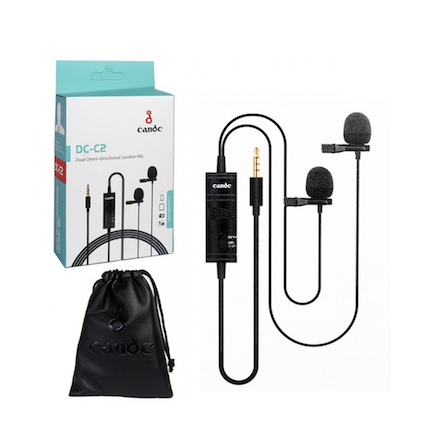 Micro Omnidirectionnel CANDC DC-C2 Camescope