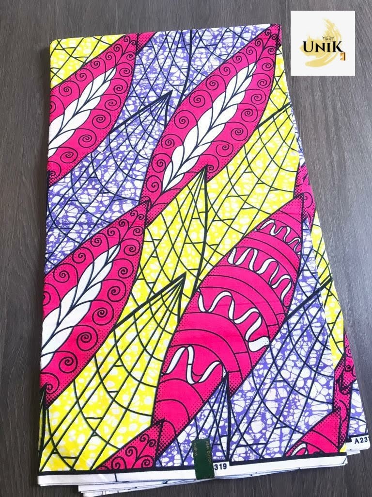 Tissu Super Wax Coton Pure