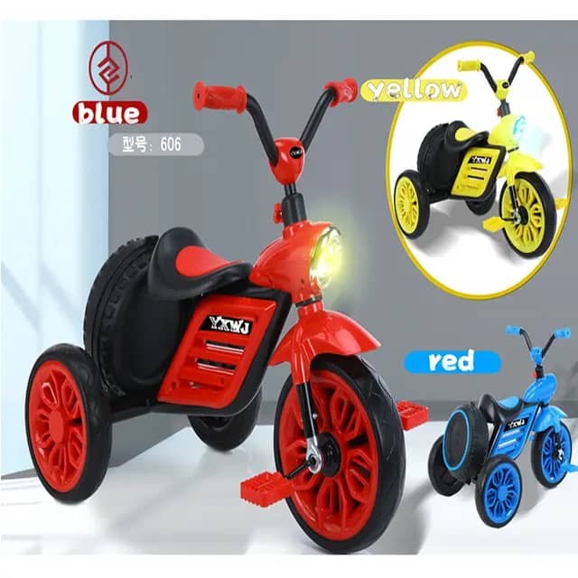 Vélo à 3 Roues - Tricycle Pour Enfant avec Lumière LED MDD00182 de 2 à 6 ans