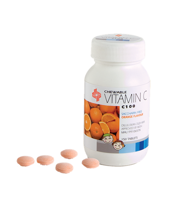 Vitamine C 100mg x 150