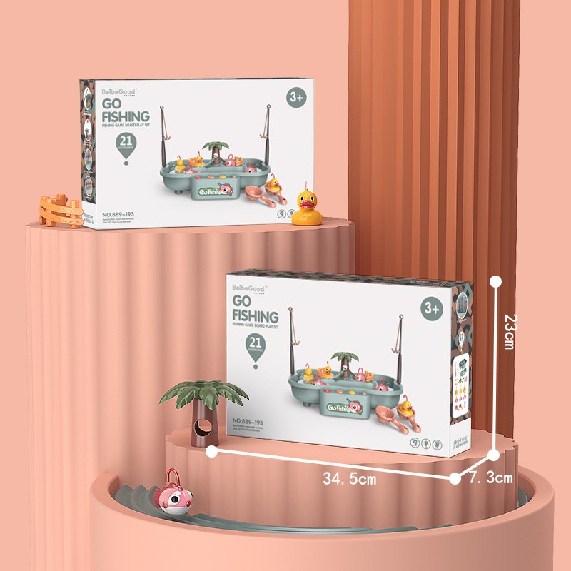 Jouets De Pêche Pour Enfants, Jeu De Poisson rotatif En Plastique, jeux De Table Interactifs Parent-Enfant, Jouets De Coordination Cadeaux Pour Enfants