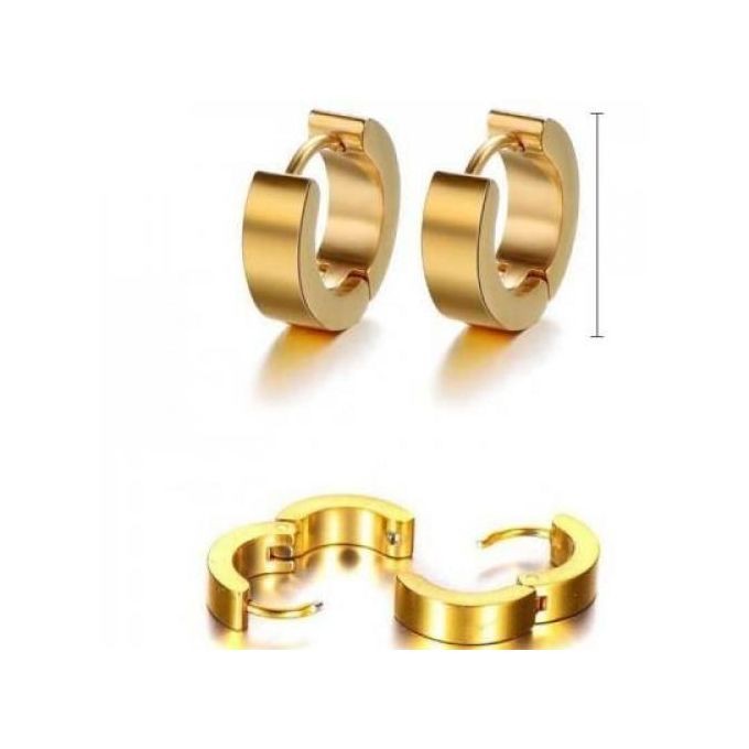 Boucles  D’Oreilles  Belle  Dame  Plaqué  Dorée