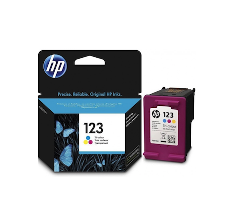 Cartouche d'Encre HP 123 Couleur