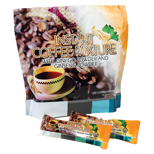 Café instantané au ginkgo et au ginseng 21g x 20