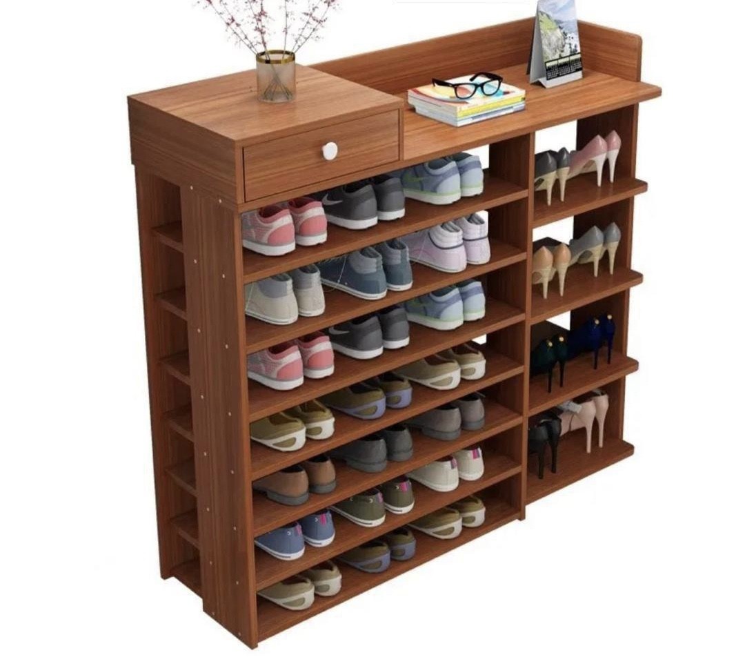 Casier Étroit Casier Étagère Tiroir Anti-poussière 8 Niveaux De Rangement De Rangement D'armoire Ménage Dortoir De Couloir Intérieur 79x24x110cm