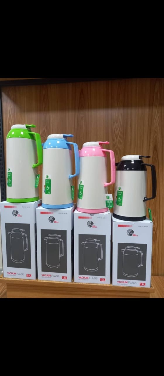 Ensemble 4 Pièces Thermos à Café Capacité 1L., 1.5L, 1.6L et 1.9L