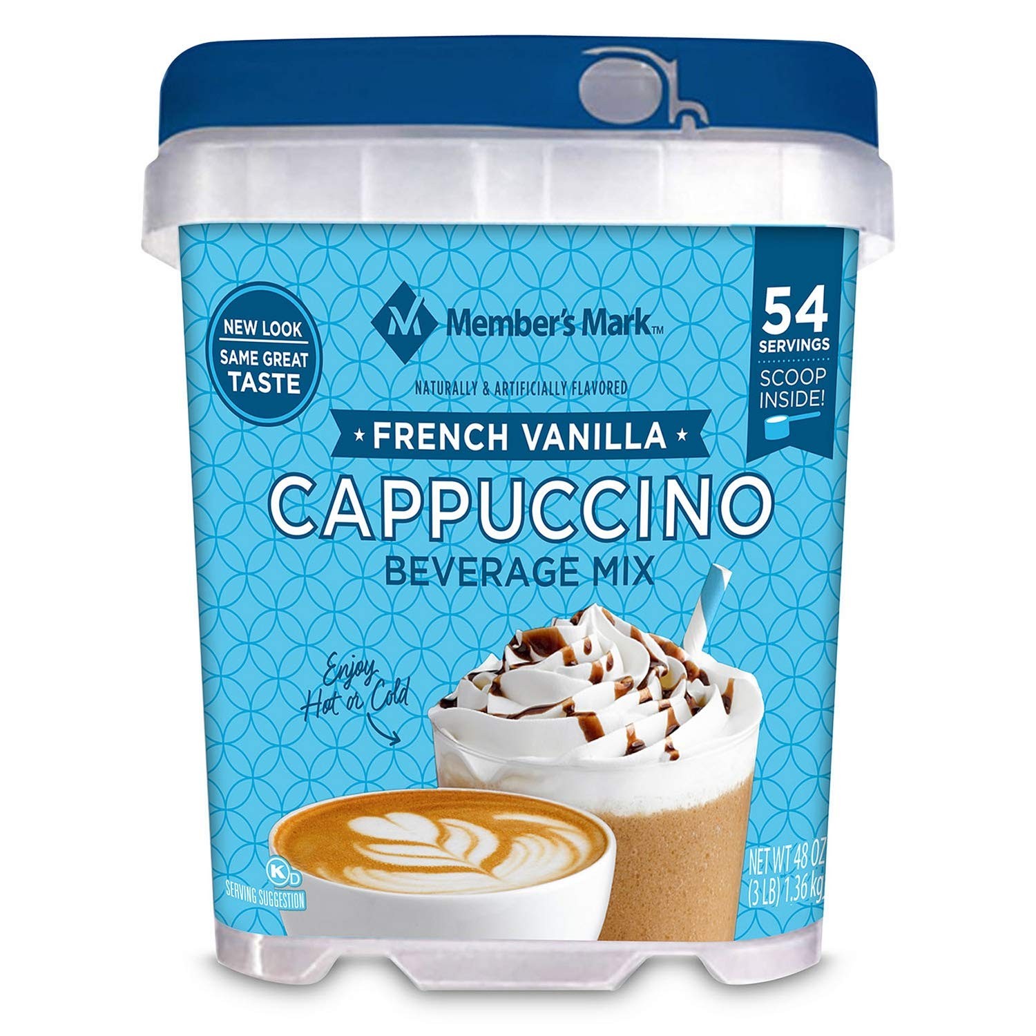 Cappuccino saveur vanille, U (225 g)  La Belle Vie : Courses en Ligne -  Livraison à Domicile
