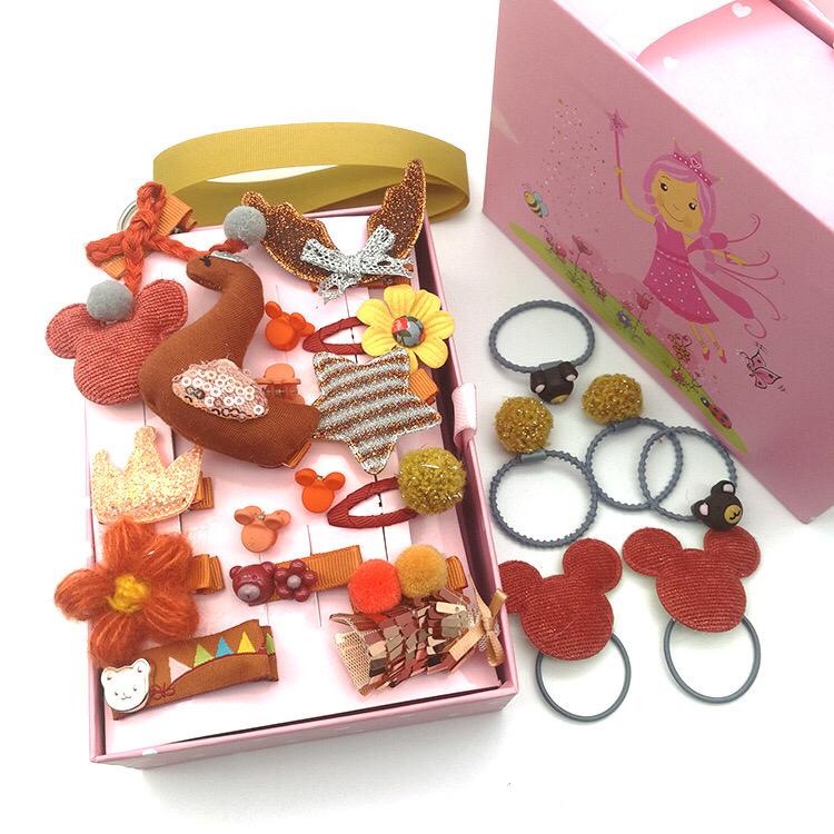 Pinces à cheveux Papillon à métal 24 pièces - pour Filles