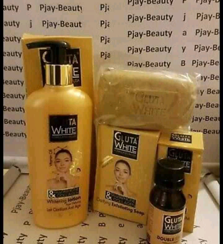 Gamme l Gluta White Lait de corps savon huile