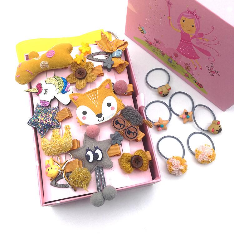 Pinces à cheveux 24 pièces Papillon à métal - pour Filles