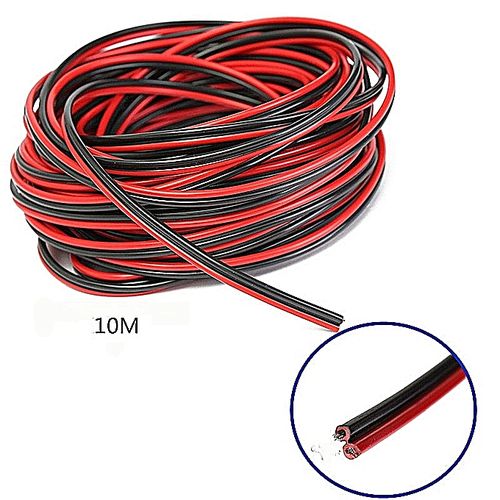 Câble en Cuivre  pour Extension de Bande à LED - 10M - 22AWG 72V
